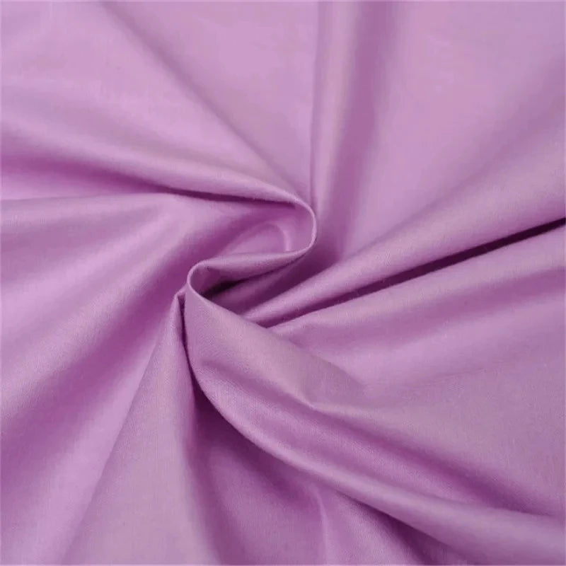 Pink Purple Blue Green Yellow Orange Solid Color Cotton Fabric Patchwork Cloth DIY Needlework Sewing Quilting Material 40*50CM