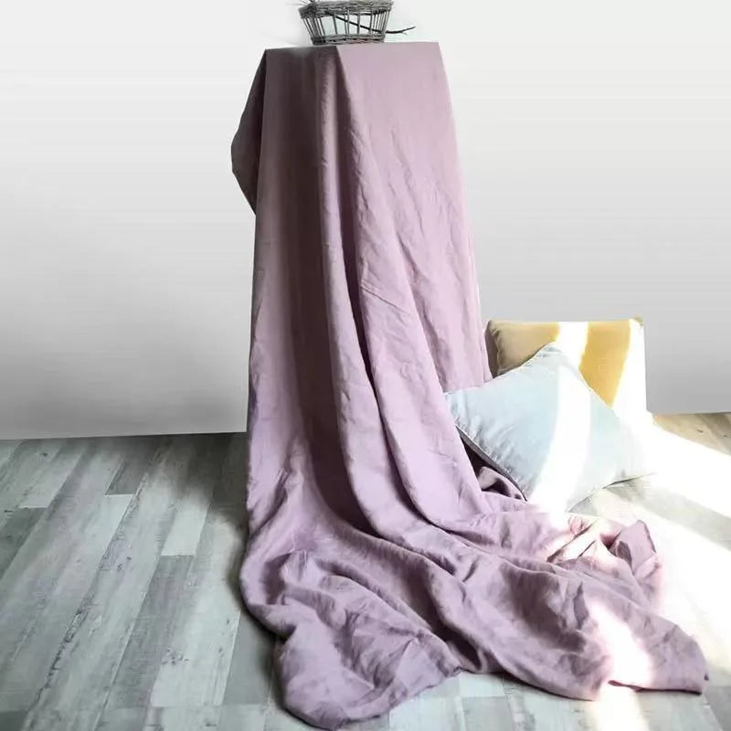100% Pure Linen Summer Dress Natural Breathable Eco-Friendly Fabric for Sewing,Clothing,Tablecloth,Garments Craft Accessorie