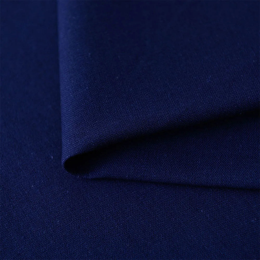 50x140cm Solid Color Linen Cotton Fabric For Handmade Sewing Bag Pillow Winter Quilting Clothes Ramie Organic Fabrics Home Decor
