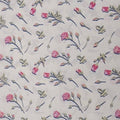 Elegant Rose Bud Patterned 100% Cotton Fabric Ideal for Apparel Making DIY Craft Projects and Home Textile Decoration Design