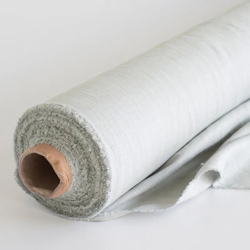 100% Pure Linen Summer Dress Natural Breathable Eco-Friendly Fabric for Sewing,Clothing,Tablecloth,Garments Craft Accessorie