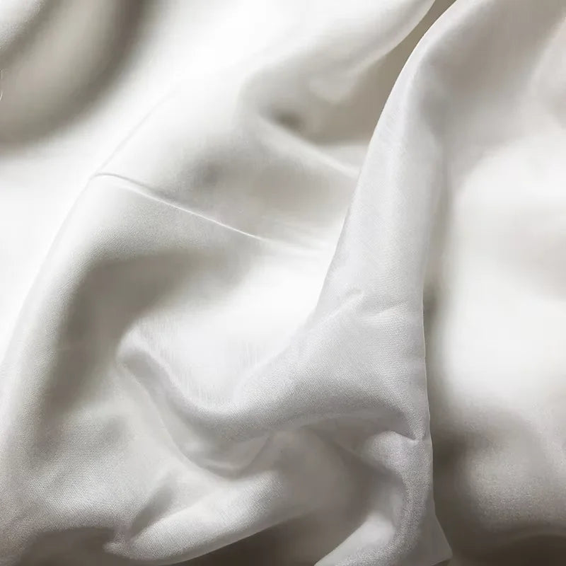 White Quality and Smooth Silk/Cotton Fabric for Scarf Soft DIY Clothes Fabrics Summer Dress Lining Garment Fabrics